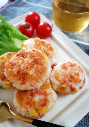 カニかまコーンのはんぺんチーズ焼き-レシピのメイン写真