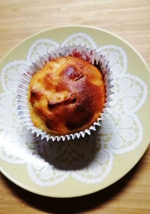 簡単!リンゴとヨーグルトのケーキ-レシピのメイン写真