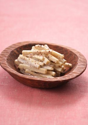 ごぼうの粒マスマヨあえ【レンジで約2分】-レシピのメイン写真