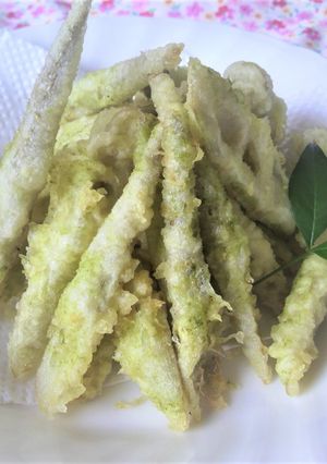 四方竹の天ぷら-レシピのメイン写真