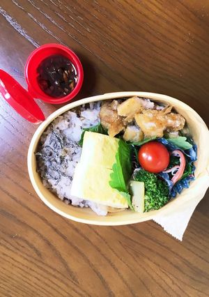 10/28油淋鶏　お弁当(夕飯の残り)-レシピのメイン写真