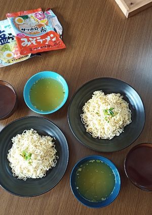 みそと塩!!サッポロ一番ペアつけ麺-レシピのメイン写真