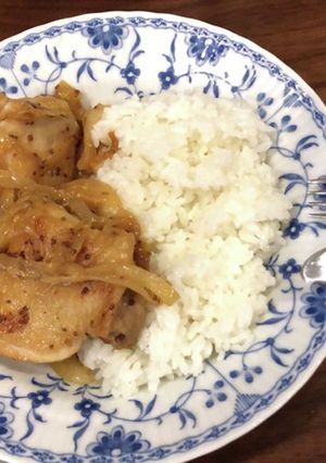 鳥もも肉のマスタードクリーム-レシピのメイン写真