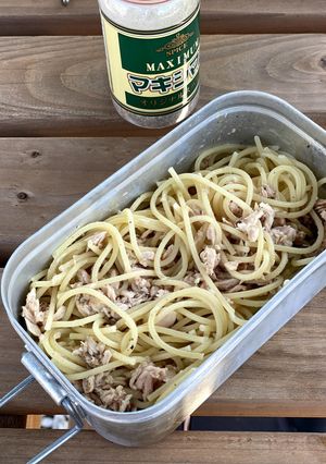 【メスティン】マキシマムツナパスタ-レシピのメイン写真