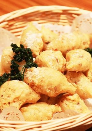 宇城の椎茸入りイタリア風揚げパンゼッポレ-レシピのメイン写真