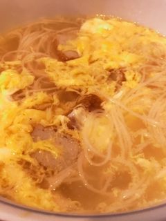在宅ランチにホッコリ温かたまごにゅうめん-レシピのメイン写真