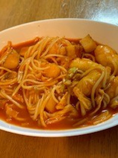 余ったそうめんで韓国屋台の味トッポッキ風-レシピのメイン写真