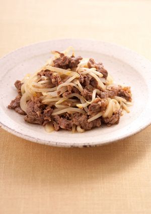 牛肉のタレ焼き風【レンジで3分】-レシピのメイン写真