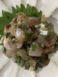 鯵のなめろう-レシピのメイン写真