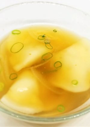 糸島えび液茶漬け　えび水餃子スープ-レシピのメイン写真