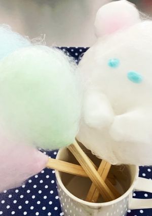 子供喜ぶキャラわたあめ-レシピのメイン写真