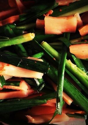 レンチンで旨辛ニラめんま-レシピのメイン写真