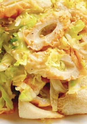 キャベちくわ-レシピのメイン写真