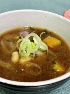 昆布だしのお味噌汁。-レシピのメイン写真