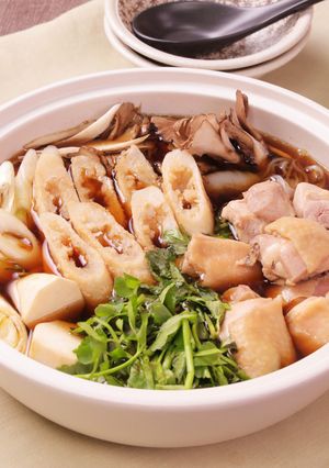 秋田県の味！きりたんぽ鍋-レシピのメイン写真