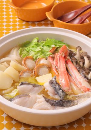 北海道の味！海鮮味噌バター鍋-レシピのメイン写真