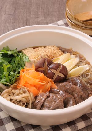 東京都の味！すき焼き鍋-レシピのメイン写真