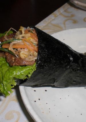 韓国料理で☆手巻き寿司☆-レシピのメイン写真