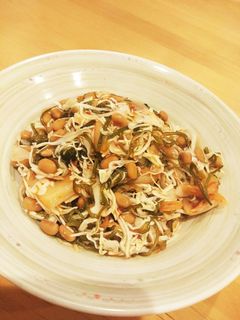 納豆めかぶキムチ-レシピのメイン写真