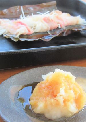 『豚バラ肉と白髪ねぎの真昆布 鉄板焼き』-レシピのメイン写真