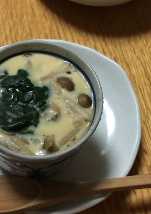 SHARPのヘルシオで簡単茶碗蒸し-レシピのメイン写真
