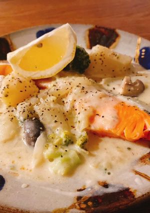 【簡単】体が温まる！鮭のクリーム煮-レシピのメイン写真