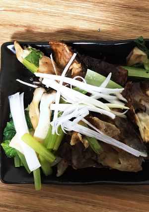 骨まで食べれるよ！圧力鍋でブリのアラ煮-レシピのメイン写真