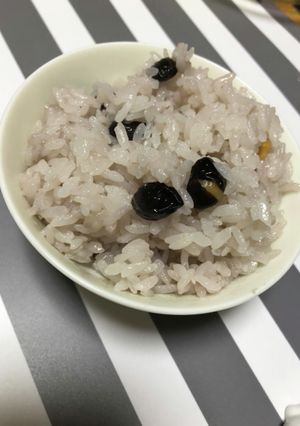 女子受け抜群♪黒豆ご飯-レシピのメイン写真