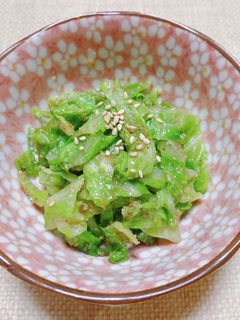 ☆キャベツの胡麻和え☆-レシピのメイン写真