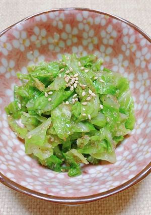 ☆キャベツの胡麻和え☆-レシピのメイン写真