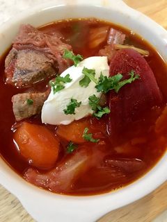 パパの簡単ボルシチスープ-レシピのメイン写真