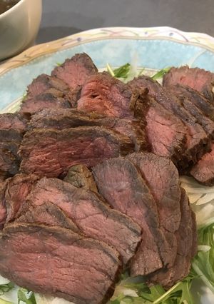 簡単！フライパンひとつでローストビーフ-レシピのメイン写真