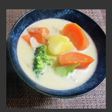 ずぼらの簡単!米粉豆乳ホワイトシチュー