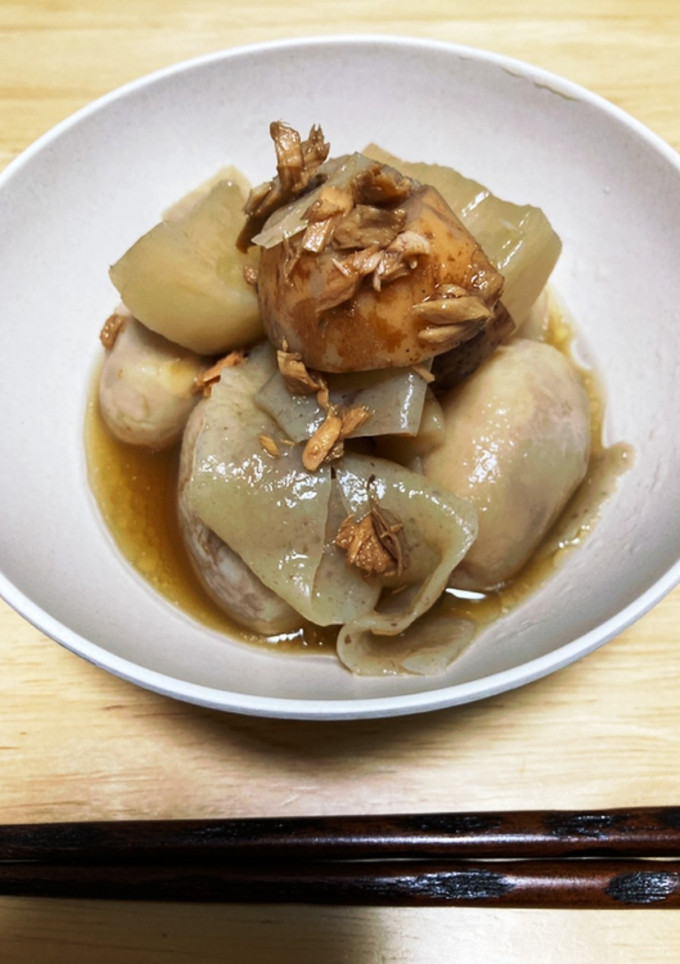簡単根菜の煮物-レシピのメイン写真