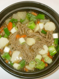 煮込みミネラル蕎麦♪簡単中医学漢方食前-レシピのメイン写真