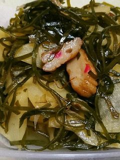 切り昆布とじゃがいもの炒め煮-レシピのメイン写真