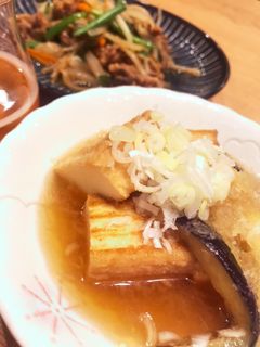 厚揚げと茄子の揚げ出しみぞれあん風-レシピのメイン写真