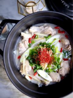 手羽元で簡単参鶏湯風スープ(サムゲタン)-レシピのメイン写真