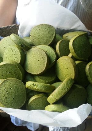 綺麗色の抹茶クッキー-レシピのメイン写真