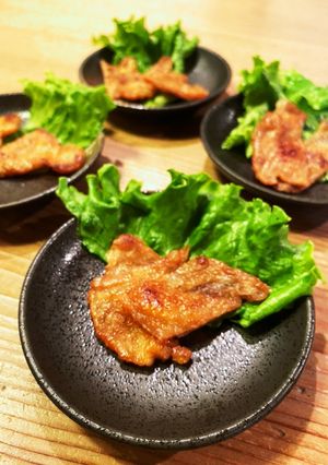 余った鶏皮で美味しいおツマミせんべい-レシピのメイン写真