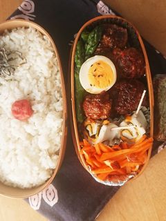 お弁当★簡単★デミグラスソースハンバーグ-レシピのメイン写真