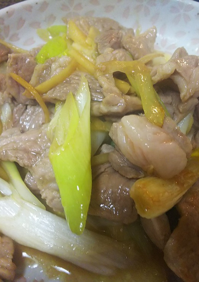 簡単美味・豚肉の新生姜炒め-レシピのメイン写真