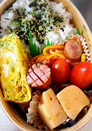 ブロッコリー入り玉子焼き弁当-レシピのメイン写真