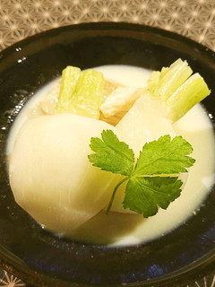 【野菜ソムリエ】京こかぶの豆乳煮-レシピのメイン写真