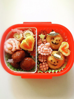 簡単!年少さんの幼稚園ハロウィン弁当♡-レシピのメイン写真