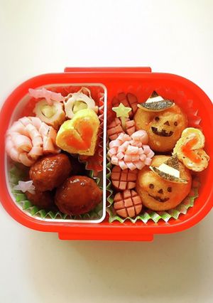 簡単！年少さんの幼稚園ハロウィン弁当♡-レシピのメイン写真