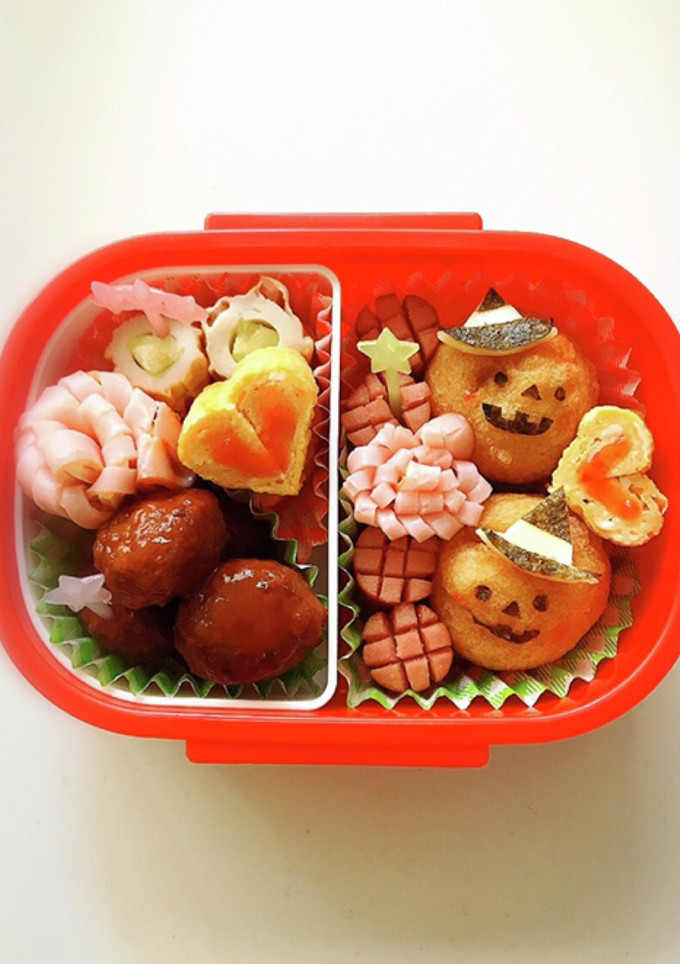 簡単！年少さんの幼稚園ハロウィン弁当♡-レシピのメイン写真