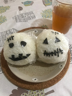 ハロウィンおにぎり-レシピのメイン写真