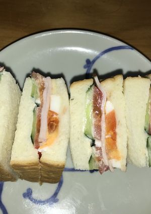 サンドウィッチ-レシピのメイン写真