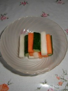 3色野菜のピクルス-レシピのメイン写真